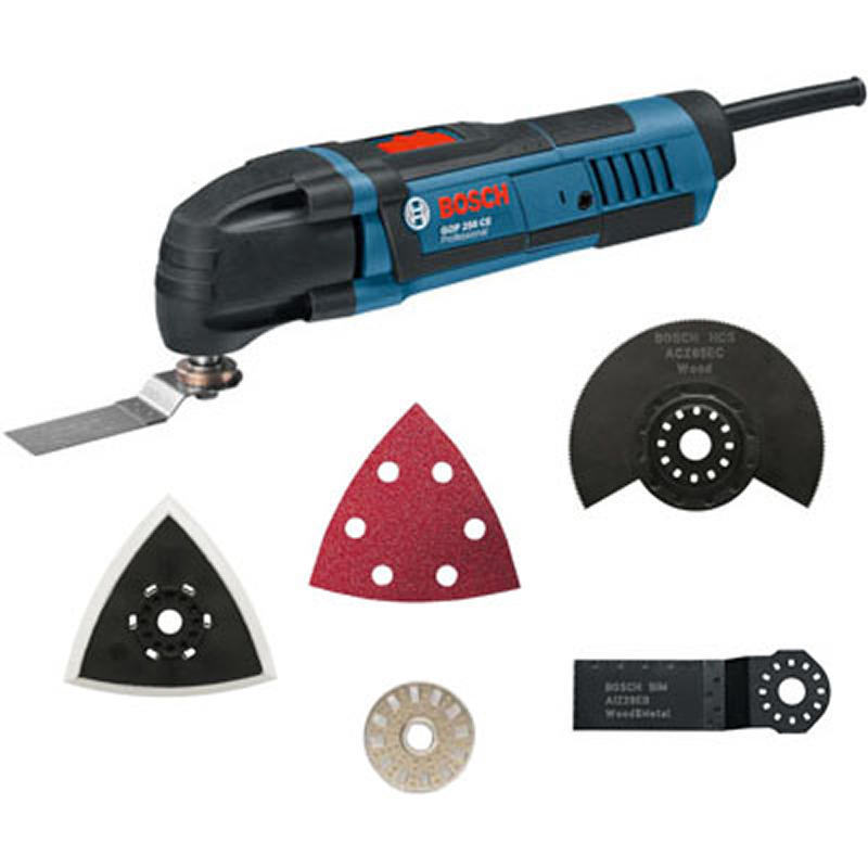 New Bosch GOP 250CE Multitool With 8 Accessories 110v | Buy Corded Power Tools Online | Tools